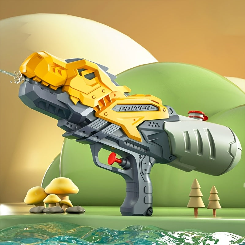 Pistolet ¨¤ eau de grande capacit¨¦ - Ouverture de 0,98 pouce, pistolet ¨¤ eau color¨¦ avec des accents rouges, parfait pour les jeux d'eau et les vacances d'¨¦t¨¦, pistolet ¨¤ eau pour toute la famille
