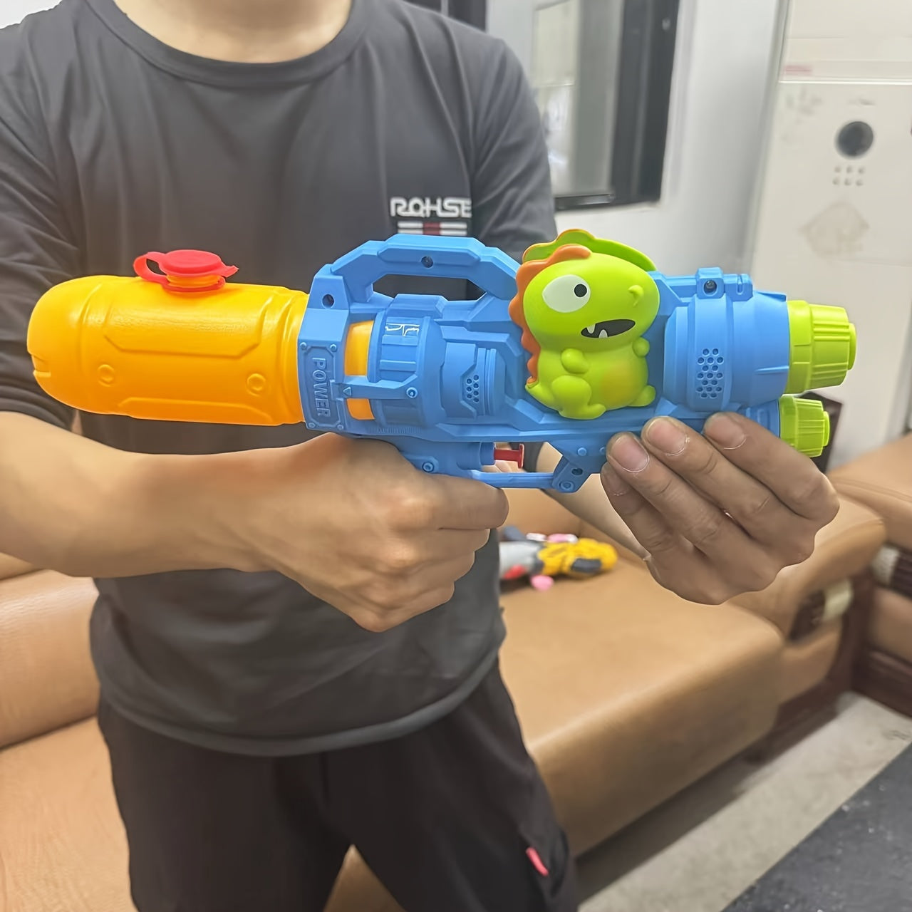Pistolet ¨¤ eau ¨¤ double buse - Jouet de piscine et jeux d'eau - Cadeau pour enfants