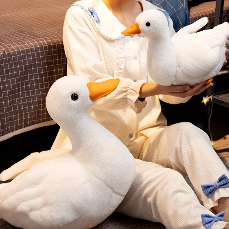 Adorable poup¨¦e canardon 11.81 pouces - Animal en peluche doux en polyester, couleurs m¨¦lang¨¦es vibrantes, id¨¦al pour les cadeaux d'anniversaire, compagnon de jeu sur le th¨¨me de l'anime, jouet r¨¦confortant pour les jeunes, d¨¦coration canardon