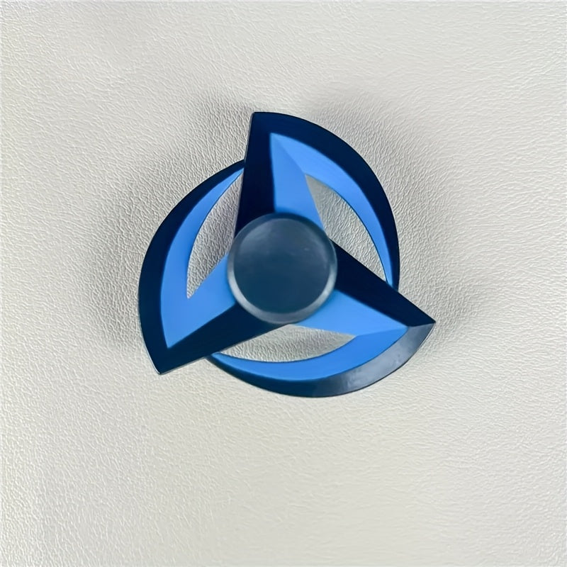 spinner m¨¦tallique anti-stress d¨¦compressant, toupie ¨¤ doigts portable et r¨¦sistante