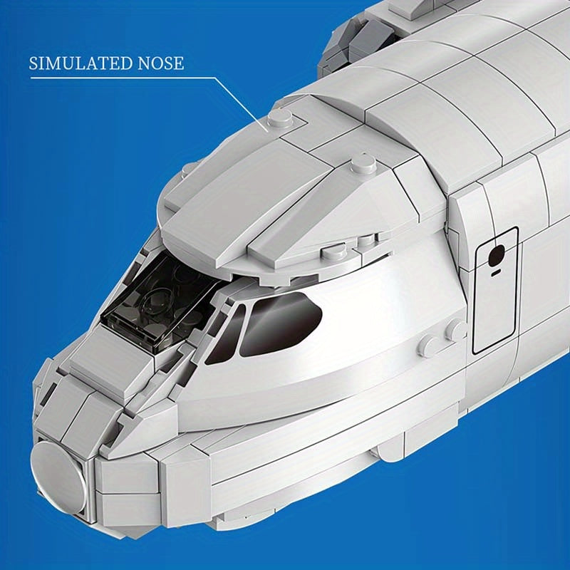 Ensemble de construction d'avion passager 1601 pi¨¨ces - Cadeaux de No?l, Assemblage de Petites Particules \u002F Pr¨¦sent d'anniversaire de No?l, D¨¦coration Maison Tr¨¨s Difficile