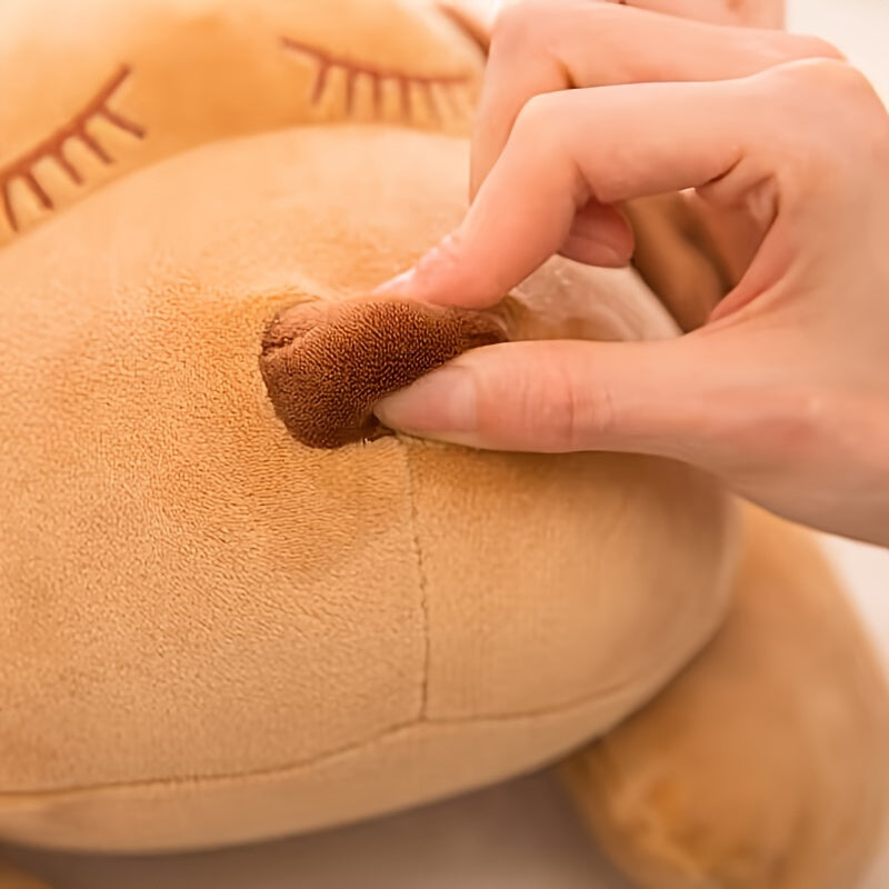 Jouet en Peluche de Chien Cartoon Mignon - Coussin & Oreiller en Polyester PET Doux pour Races Moyennes, Poup¨¦e D¨¦corative de Chien