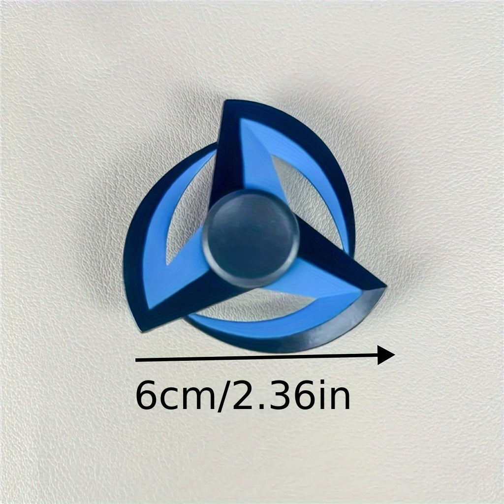 spinner m¨¦tallique anti-stress d¨¦compressant, toupie ¨¤ doigts portable et r¨¦sistante