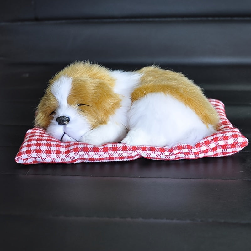 Mignon Chien en peluche D¨¦coration?: Chien de sommeil Jouet pour Tableau de bord de voiture - Adorable ornement de voiture par PINKIRY