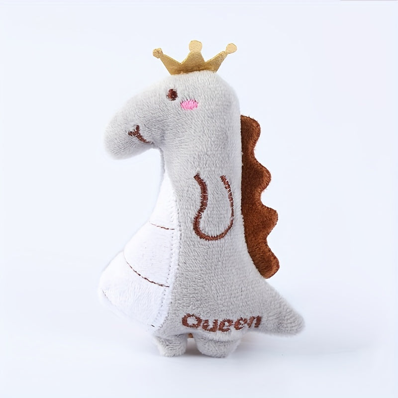 Jouet interactif pour chat ¨C Forme animale en peluche pour chatons et chats joueurs.