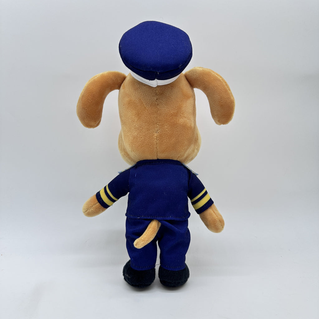 Adorable Jouet en Peluche de Chien de Police Labrador - Mat¨¦riau PP Doux et S?r, Cadeau d'Anniversaire Parfait pour les Jeunes