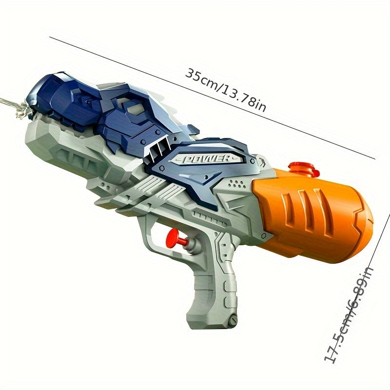 Pistolet ¨¤ eau de grande capacit¨¦ - Ouverture de 0,98 pouce, pistolet ¨¤ eau color¨¦ avec des accents rouges, parfait pour les jeux d'eau et les vacances d'¨¦t¨¦, pistolet ¨¤ eau pour toute la famille