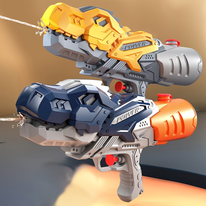 Pistolet ¨¤ eau de grande capacit¨¦ - Ouverture de 0,98 pouce, pistolet ¨¤ eau color¨¦ avec des accents rouges, parfait pour les jeux d'eau et les vacances d'¨¦t¨¦, pistolet ¨¤ eau pour toute la famille