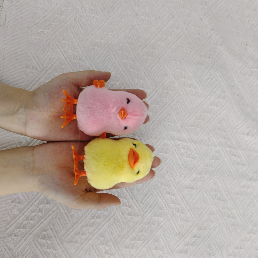 Jouet de Poulet\u002FCanard Sautant, Jouet Interactif en Peluche Simul¨¦e Canard Sautant, Petit Animal, Cadeau d'Anniversaire