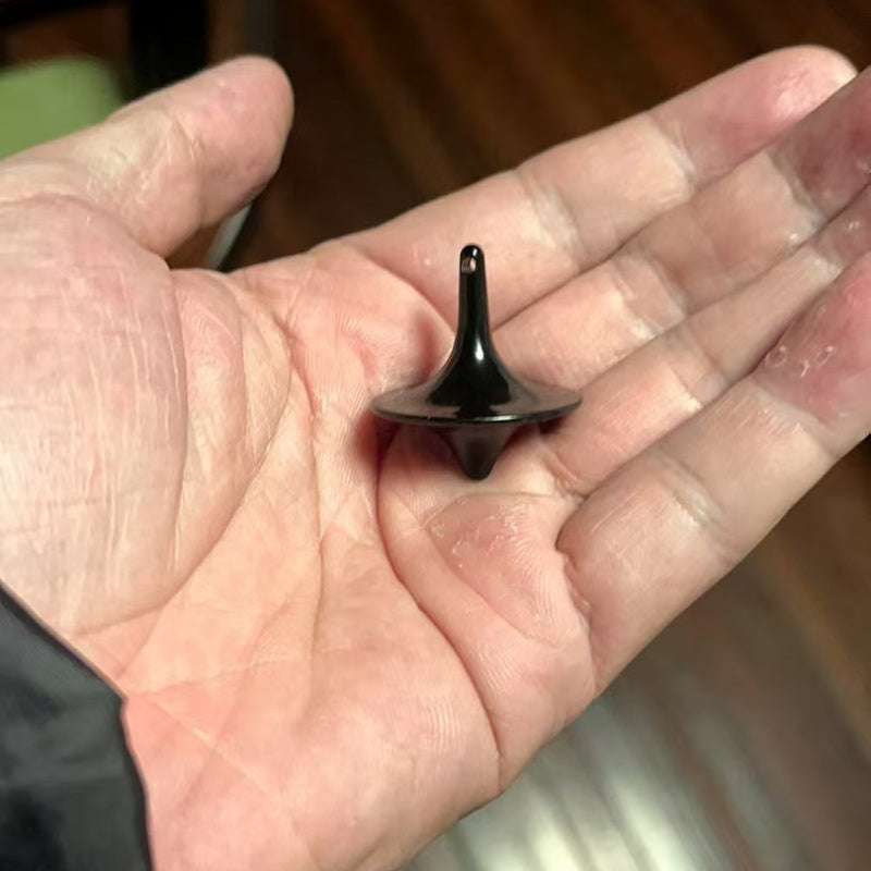 2pcs Toupies M¨¦talliques Minimalistes - Sans R¨¦sistance, Jouet Fidget Compact Portable pour Cadeaux d'Halloween et No?l, D¨¦coration de Bureau & Relaxation, Spinner Moderne, Finition M¨¦tallis¨¦e ¨¦l¨¦gante