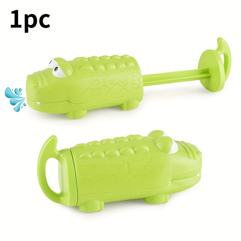 Canon ¨¤ eau crocodile requin, jouets pistolets d'eau pour enfants, outils de jeu aquatique sur la plage