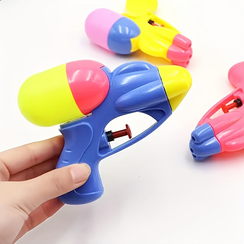 Pistolet ¨¤ eau Shun Fei Beach & Poolside Fun - Pistolets ¨¤ eau en plastique non ¨¦lectriques color¨¦s avec un gachette facile pour le temps de bain et l'interaction familiale en ext¨¦rieur, id¨¦al pour les jeux d'¨¦t¨¦
