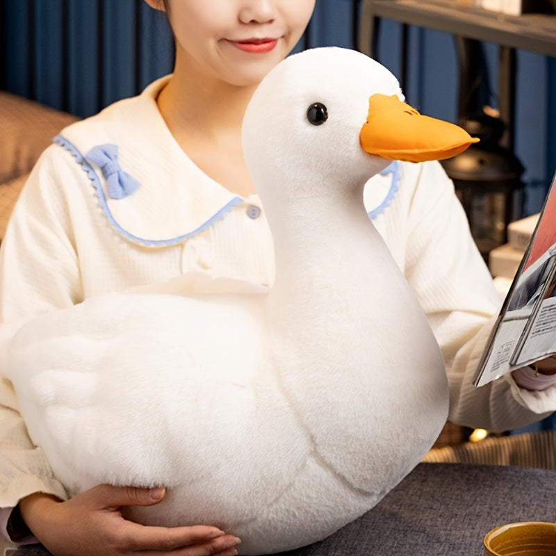 Adorable poup¨¦e canardon 11.81 pouces - Animal en peluche doux en polyester, couleurs m¨¦lang¨¦es vibrantes, id¨¦al pour les cadeaux d'anniversaire, compagnon de jeu sur le th¨¨me de l'anime, jouet r¨¦confortant pour les jeunes, d¨¦coration canardon