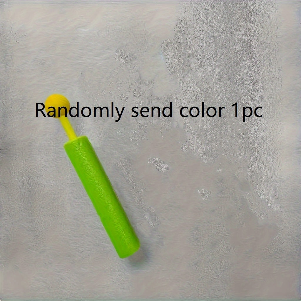 1\u002F1pc Pistolet ¨¤ eau d'¨¦t¨¦ al¨¦atoire de quatre couleurs avec pulv¨¦risateur perle en EVA - tirable, couleur m¨¦lang¨¦e, jouet sportif ext¨¦rieur adapt¨¦ pour jouer sur la plage