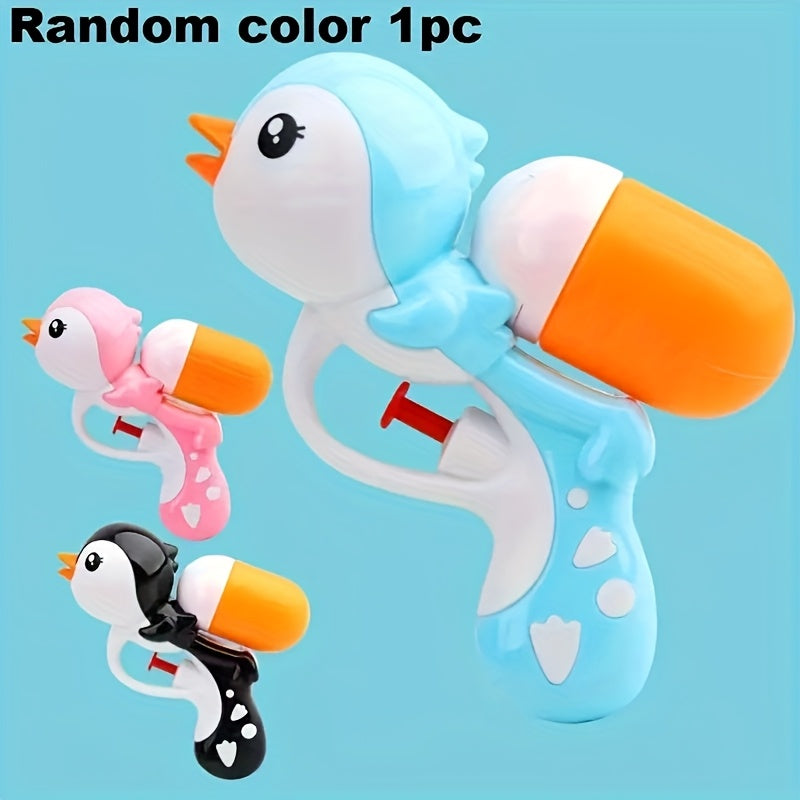 Pistolet ¨¤ Eau Pingouin de Dessin Anim¨¦ pour Enfants, Jouet de Jeu d'¨¦t¨¦ pour Plage et Piscine, Convient aux Jeux Interactifs Parents-Enfants