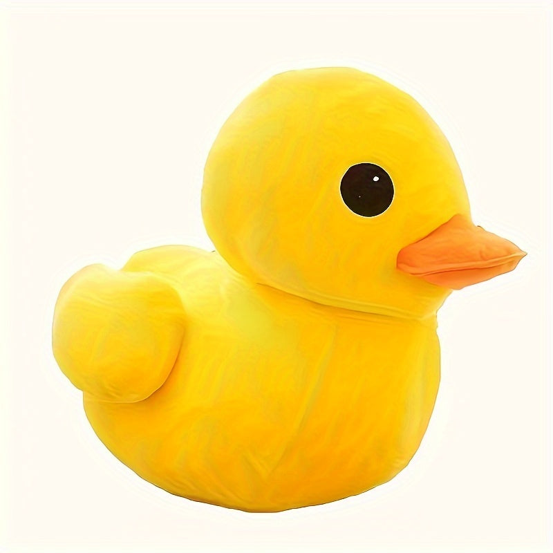 Un Grand! Canard Jaune en Peluche, Cadeau de Paques, Jouet Animal en Peluche Cartoon, D¨¦coration Douce en Peluche pour Chambre et Salon, Cadeau de Paques Id¨¦al pour Petite Amie