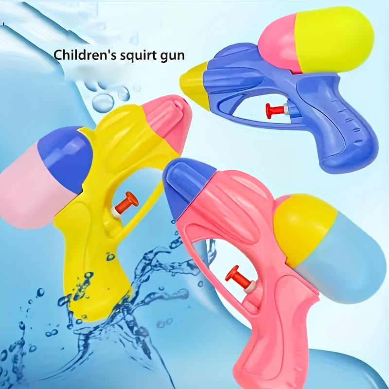 Pistolet ¨¤ eau Shun Fei Beach & Poolside Fun - Pistolets ¨¤ eau en plastique non ¨¦lectriques color¨¦s avec un gachette facile pour le temps de bain et l'interaction familiale en ext¨¦rieur, id¨¦al pour les jeux d'¨¦t¨¦