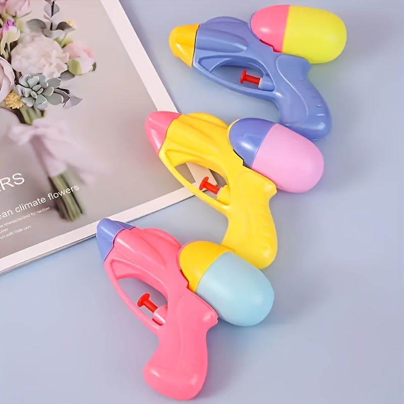 Pistolet ¨¤ eau Shun Fei Beach & Poolside Fun - Pistolets ¨¤ eau en plastique non ¨¦lectriques color¨¦s avec un gachette facile pour le temps de bain et l'interaction familiale en ext¨¦rieur, id¨¦al pour les jeux d'¨¦t¨¦