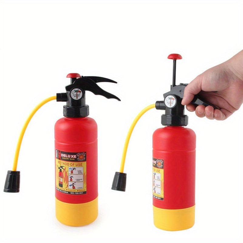 1pc Sac ¨¤ dos de style pompier pour enfants - Jouet de pulv¨¦risation haute pression avec grande capacit¨¦ de pulv¨¦risation pour les vacances d'¨¦t¨¦ ¨¤ la plage et les activit¨¦s de plein air