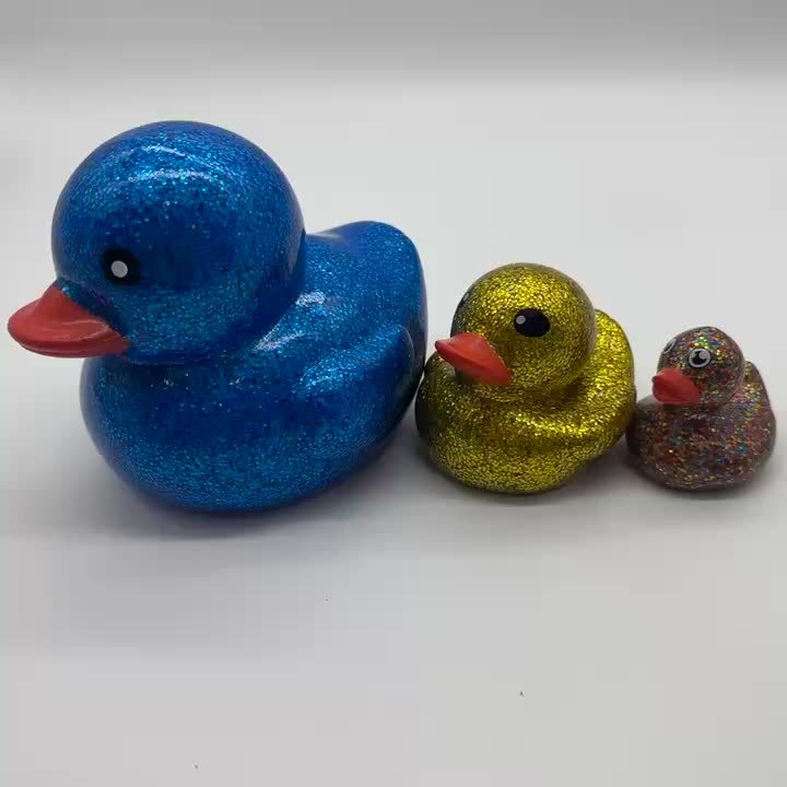 1pc Canards G¨¦ants En PVC, Jouets En Forme de Canards Paillet¨¦s, Jouets D'anniversaire Joyeux, Jouets En Forme de Canards de Dessin Anim¨¦, Jouets de Paques, Cadeaux de F¨ºte, D¨¦corations de F¨ºte, Jouets D'artisanat En Forme de Canards