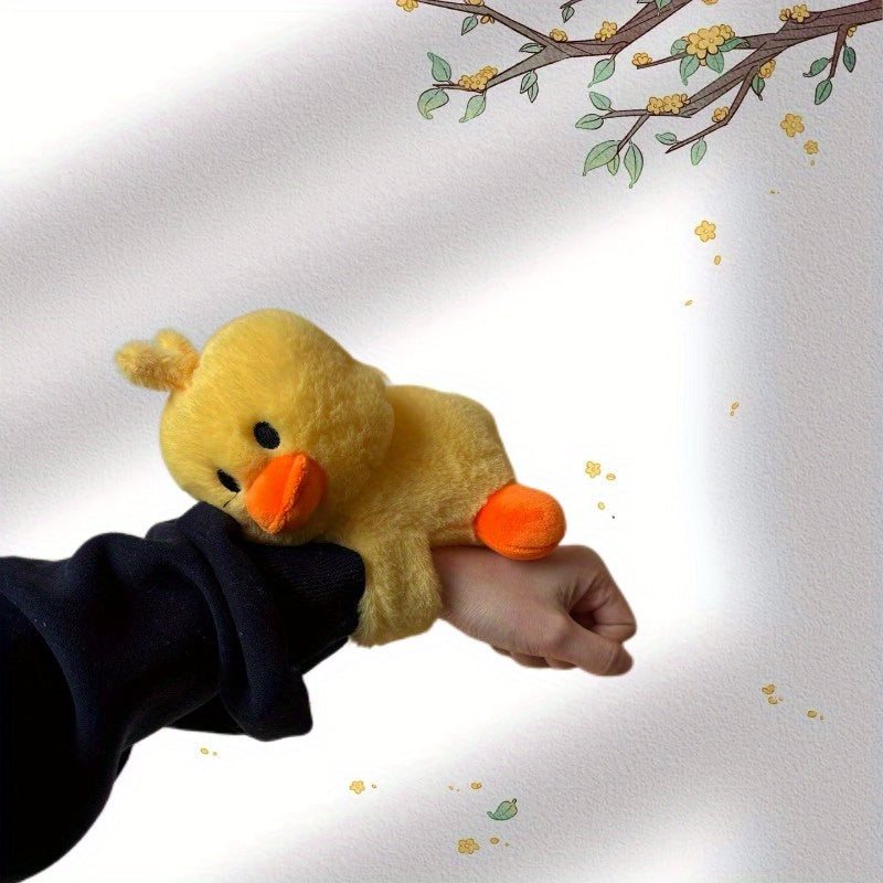 Bracelets de Canetons en Peluche Jaunes, Jouets Mignons et Amusants, Meilleur Choix pour Cadeaux Gar?ons et Filles, D¨¦guisement de F¨ºte, D¨¦coration de Chambre et Voiture, Cadeaux de Vacances