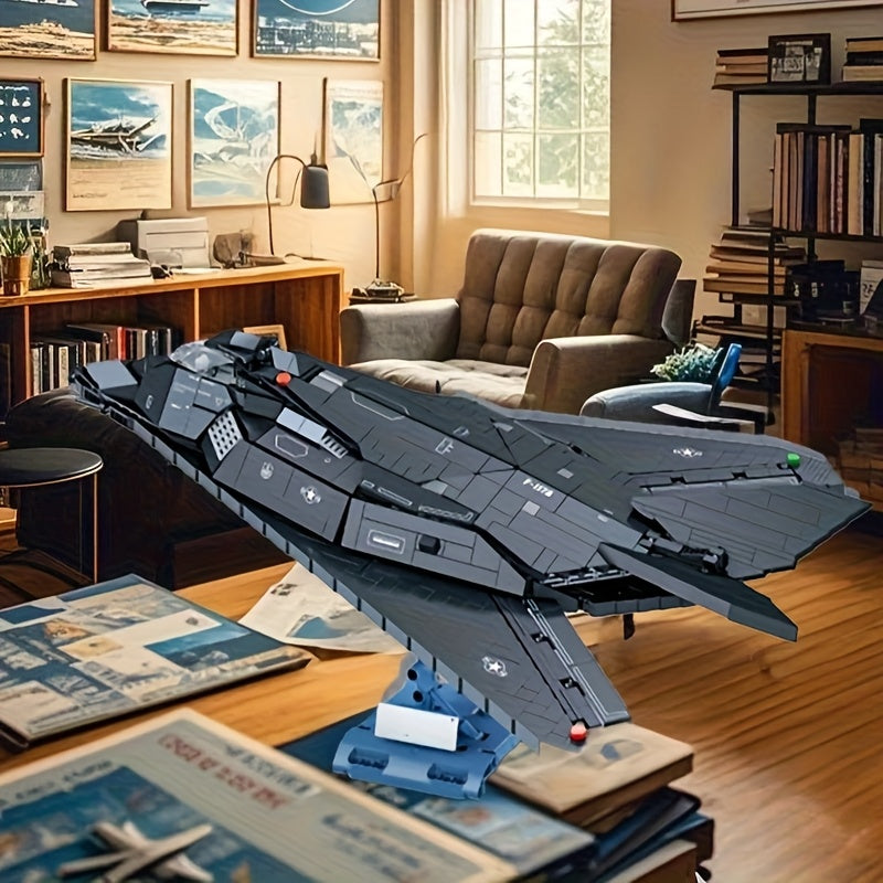 Le jeu de blocs de construction d'avions 1375pcs est fabriqu¨¦ en plastique ABS, ce qui en fait un cadeau id¨¦al pour Halloween, Thanksgiving et No?l.