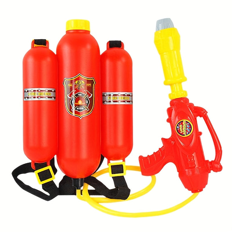 58.37oz pistolet ¨¤ eau pour enfants, jouets de plage d'¨¦t¨¦, pistolet ¨¤ eau en forme d'extincteur grande capacit¨¦, rouge, tache d'eau 393.7 pouces, haute qualit¨¦ et ¨¦tanche, tr¨¨s adapt¨¦ aux batailles d'eau