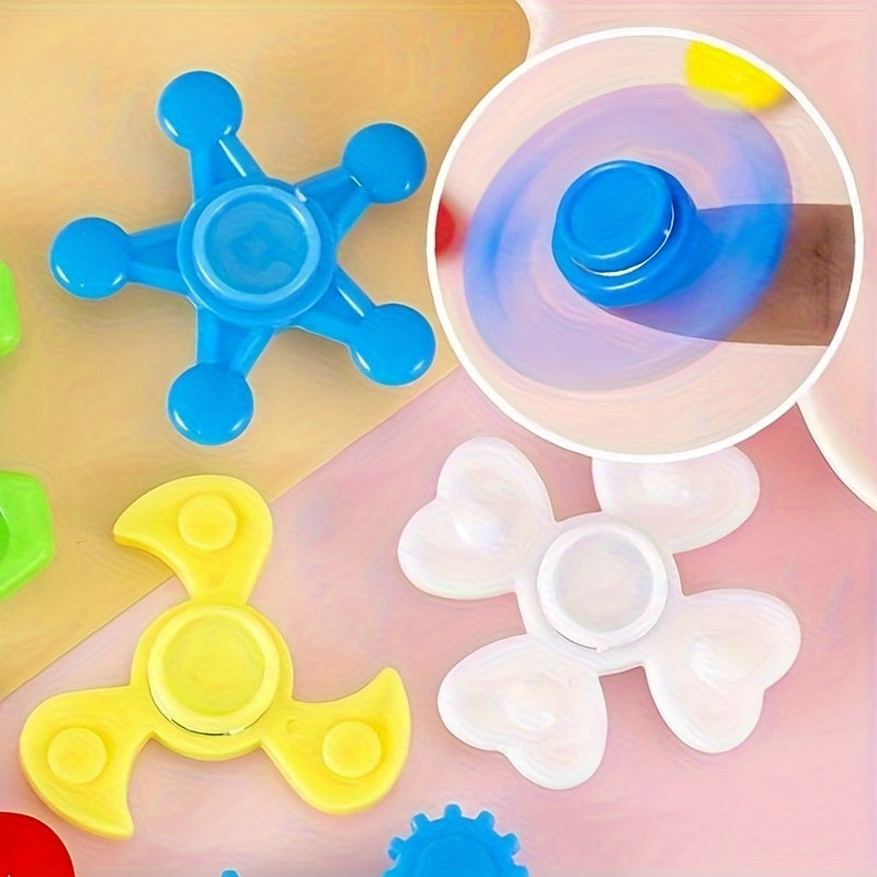 Pack de 24 pi¨¨ces de Fidget Spinners Amusants pour Cadeaux de F¨ºte - Parfaits pour les Jeunes, en Plastique Durable, Id¨¦als pour R¨¦compenses en Classe, Cadeaux de F¨ºte, Anniversaires