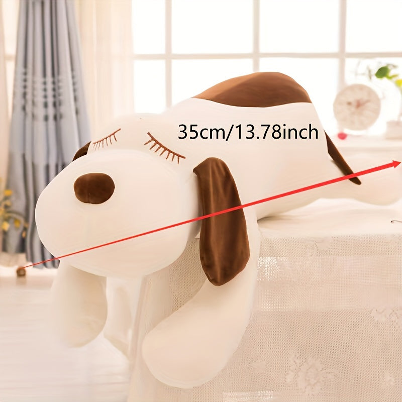 Jouet en Peluche de Chien Cartoon Mignon - Coussin & Oreiller en Polyester PET Doux pour Races Moyennes, Poup¨¦e D¨¦corative de Chien
