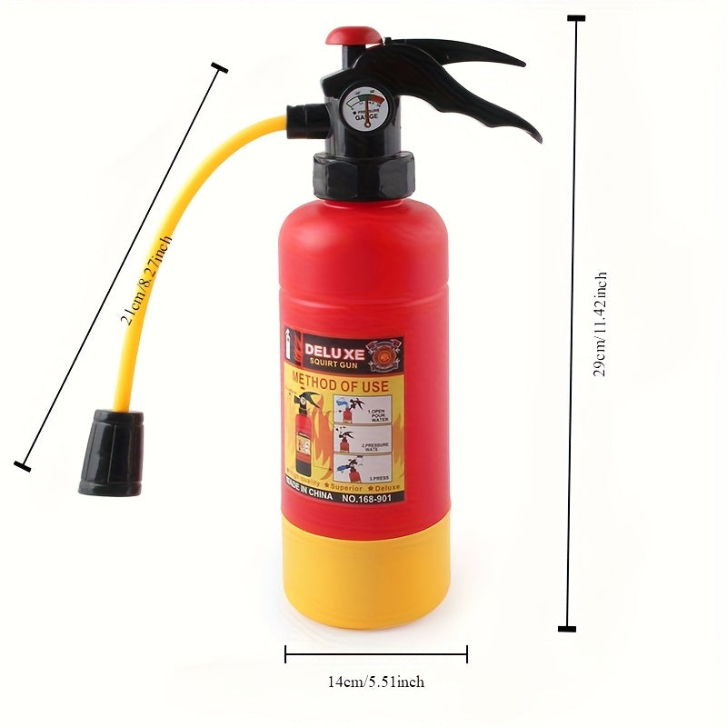 1pc Sac ¨¤ dos de style pompier pour enfants - Jouet de pulv¨¦risation haute pression avec grande capacit¨¦ de pulv¨¦risation pour les vacances d'¨¦t¨¦ ¨¤ la plage et les activit¨¦s de plein air