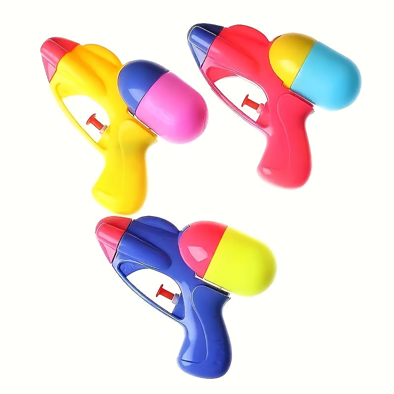 Pistolet ¨¤ eau Shun Fei Beach & Poolside Fun - Pistolets ¨¤ eau en plastique non ¨¦lectriques color¨¦s avec un gachette facile pour le temps de bain et l'interaction familiale en ext¨¦rieur, id¨¦al pour les jeux d'¨¦t¨¦
