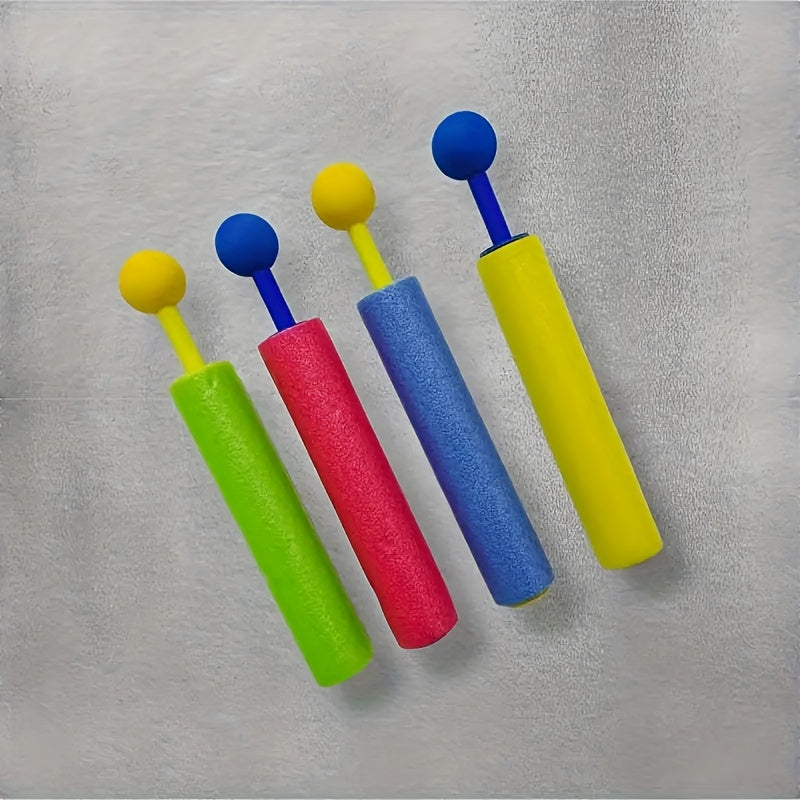 1\u002F1pc Pistolet ¨¤ eau d'¨¦t¨¦ al¨¦atoire de quatre couleurs avec pulv¨¦risateur perle en EVA - tirable, couleur m¨¦lang¨¦e, jouet sportif ext¨¦rieur adapt¨¦ pour jouer sur la plage