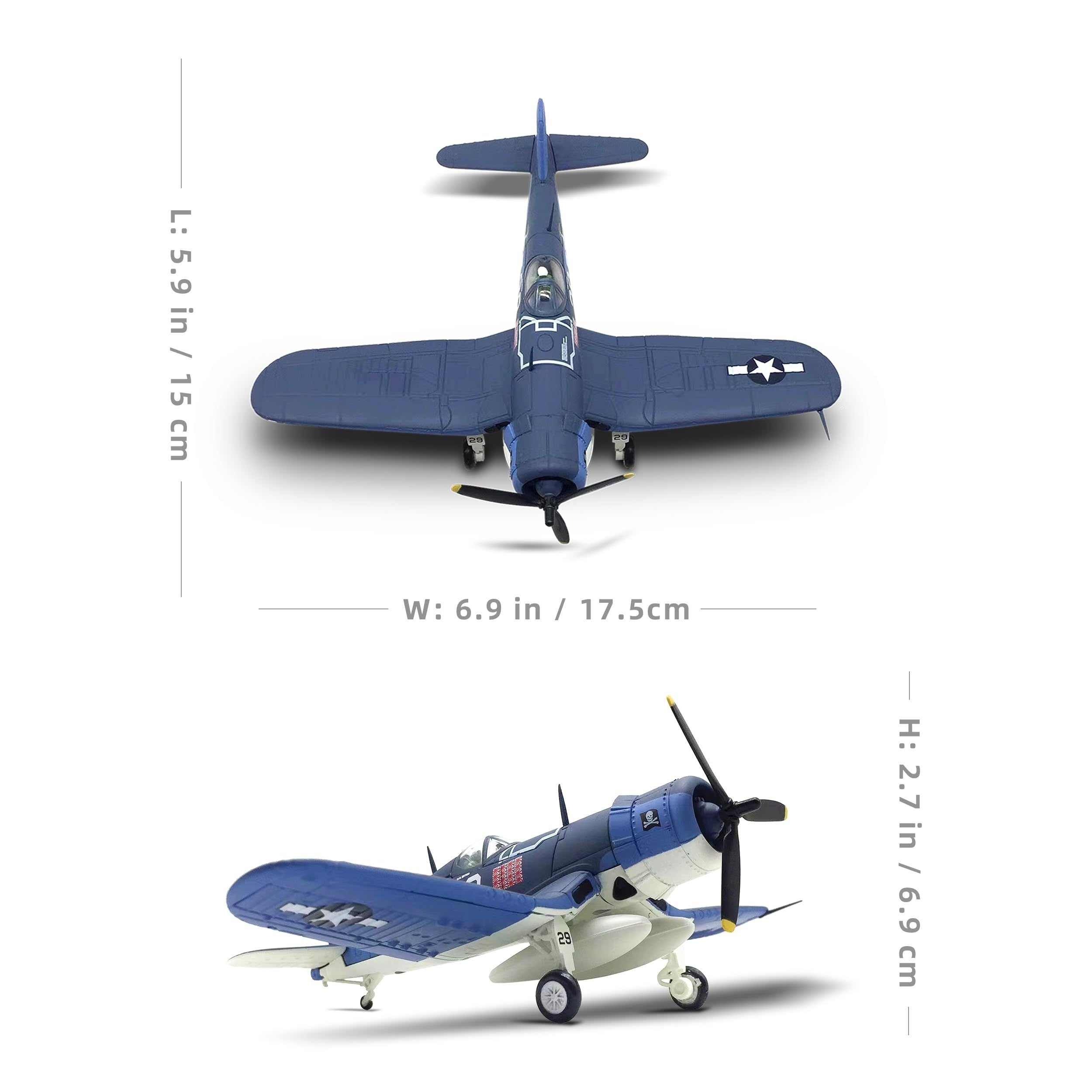 Collection de Cadeaux D'affichage Militaire : Mod¨¨les D'avions Moul¨¦s Sous Pression de Chasseurs Bas¨¦s Sur Des Navires Et Des Terres ¨¤ L'¨¦chelle 1\u002F72, Cadeaux de No?l, D'Halloween Et de Thanksgiving